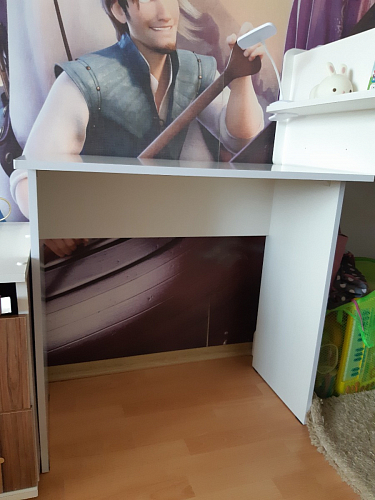 Стол письменный Kiwi белый - Уцененный экземпляр фото покупателя 82