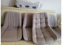 Стул на металлокаркасе Вейв светло-серый (hl 63) / 10К черный каркас фото покупателя 326