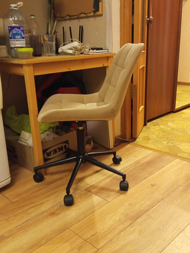 Компьютерное кресло Честер синий (velutto 46 ) / белый фото покупателя 56