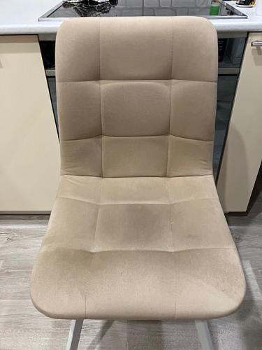 Стул на металлокаркасе Чилли черный / зеленый фото покупателя 979