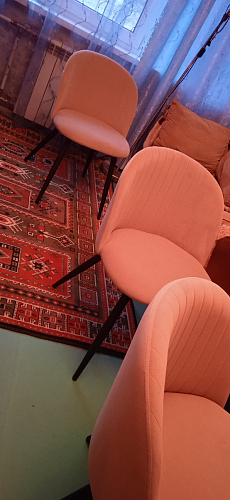 Стул на металлокаркасе Gabi gray / black фото покупателя 649