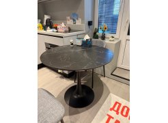 Стол Тулип 90х73 дуб вотан / белый фото покупателя 112