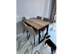 Стул на металлокаркасе Вейв темно-серый / черный фото покупателя 284