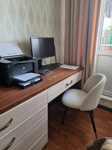 Стул на металлокаркасе Gabi 1 beige / black фото покупателя 965