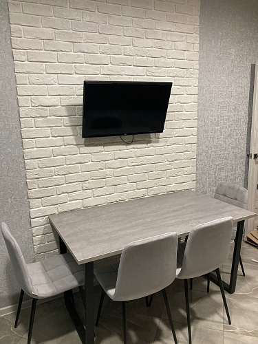 Деревянный стол Лота Лофт 120x75 дуб крафт табачный / черный матовый фото покупателя 871