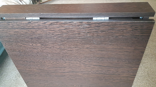 Стол-книжка СтК6 венге / дуб молочный высота 54 см фото покупателя 57