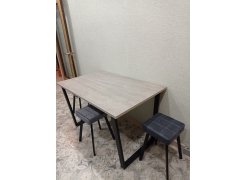 Стол Лота Лофт 120 25 мм сабия / черный матовый фото покупателя 908