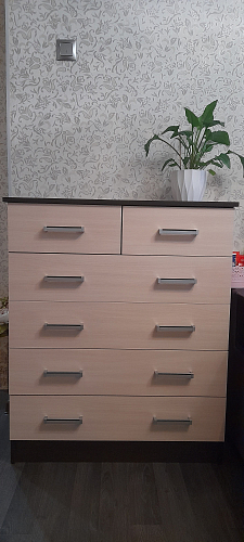 Комод Катрин 3 венге / дуб молочный фото покупателя 1