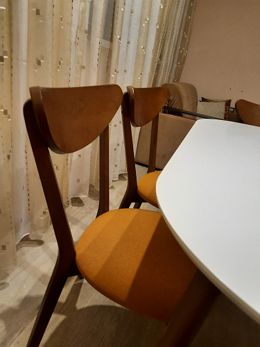 Стул Maxi/Макси коричневый / оранжевый фото покупателя 32