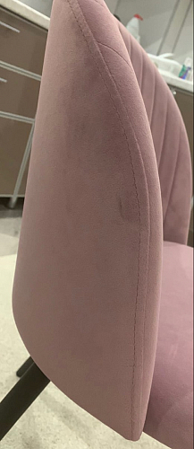 Стул на металлокаркасе Gabi latte / gold / black фото покупателя 173