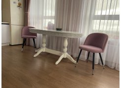 Стул на металлокаркасе Gabi 1 light purple / black фото покупателя 269