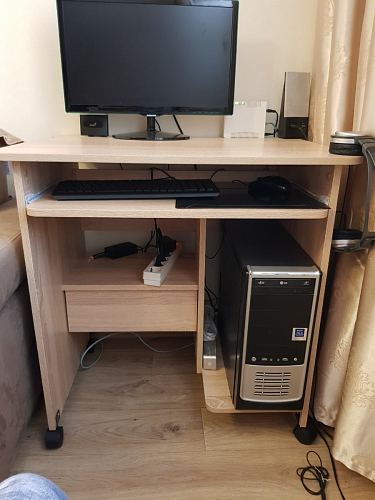 Компьютерный стол КСТ-10.1 белый фото покупателя 17