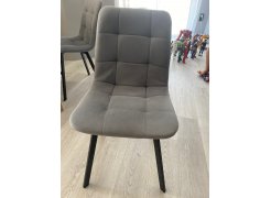 Стул на металлокаркасе Чилли горчичный / белый фото покупателя 346