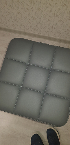 Барный стул Лофт микровелюр катания блэк / черный матовый фото покупателя 219