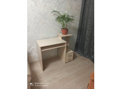 Компьютерный стол Джаз-24 левый белый фото покупателя 103