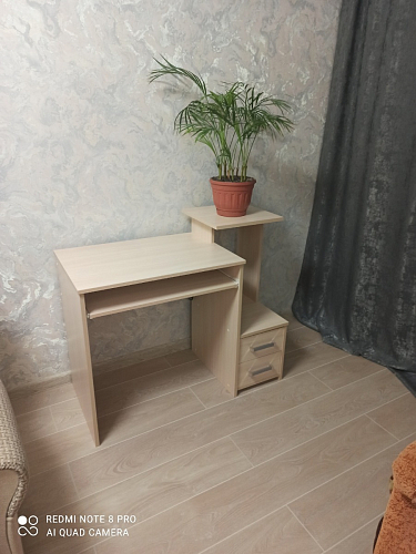 Компьютерный стол Джаз-24 левый дуб сонома фото покупателя 113