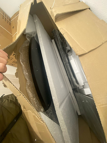 Стол Барел 110 белый / золото фото покупателя 6