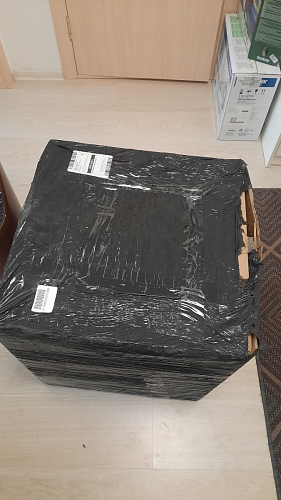 Стул на металлокаркасе Челси морская волна / черный фото покупателя 222