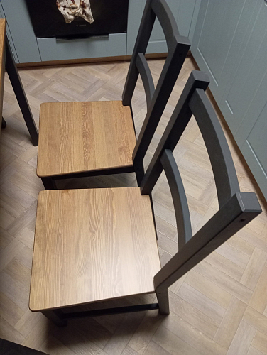 Обеденная группа Sonata/Соната антик / графит фото покупателя 4