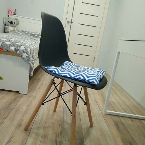 Пластиковый стул Eames PC-015 желтый фото покупателя 104