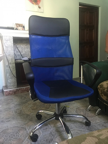 Компьютерное кресло Arano 1 dark blue фото покупателя 6