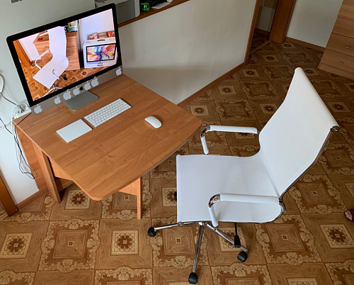 Компьютерное кресло Reus белое фото покупателя 1