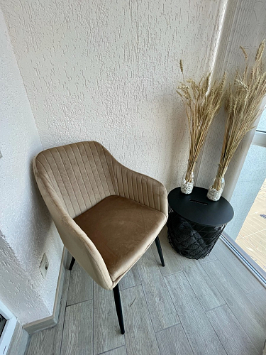 Стул на металлокаркасе Slam синий фото покупателя 18