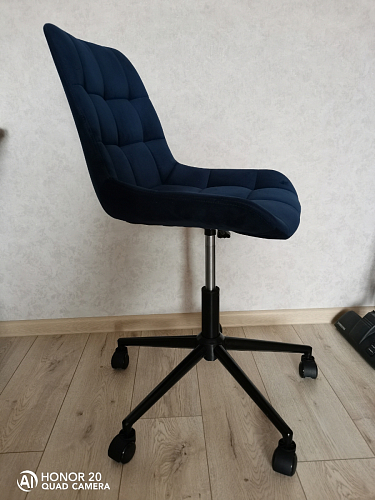 Компьютерное кресло Честер экокожа бежевая / белый фото покупателя 5