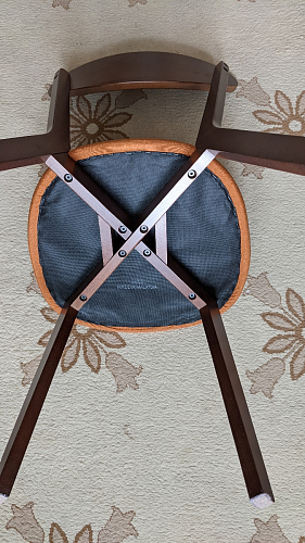 Стул Maxi/Макси коричневый / оранжевый фото покупателя 23