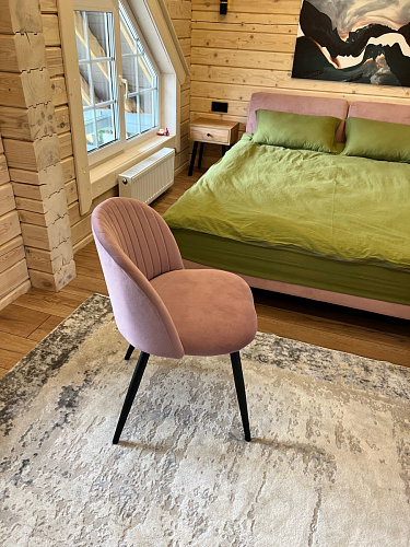 Стул на металлокаркасе Gabi gray / black фото покупателя 181