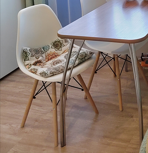 Пластиковый стул Eames PC-015 желтый фото покупателя 197