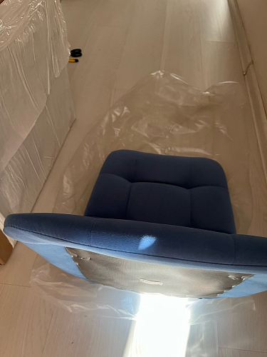 Стул на металлокаркасе Чилли черный / зеленый фото покупателя 1150