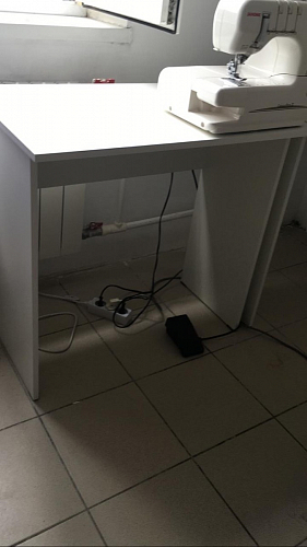 Стол письменный Kiwi белый - Уцененный экземпляр фото покупателя 154