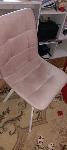 Стул на металлокаркасе Чилли бирюзовый / черный фото покупателя 882