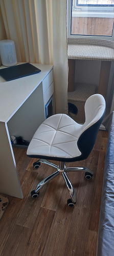 Компьютерное кресло Trizor whitе / pink фото покупателя 3