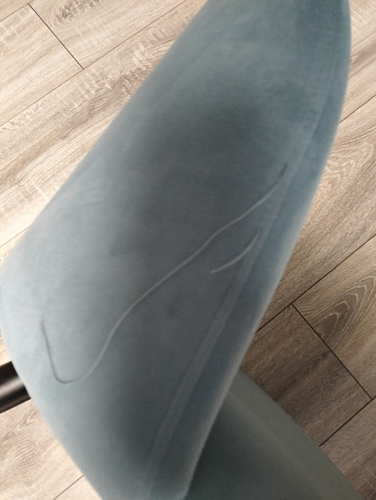 Стул на металлокаркасе Gabi gray / black фото покупателя 766