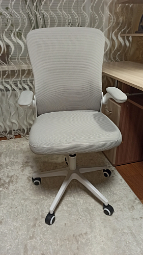 Компьютерное кресло Konfi pink / white фото покупателя 70