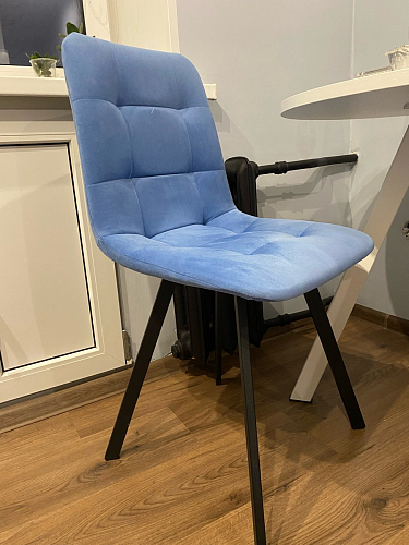 Комплект стульев Чилли 2 шт бежевый / черный фото покупателя 877