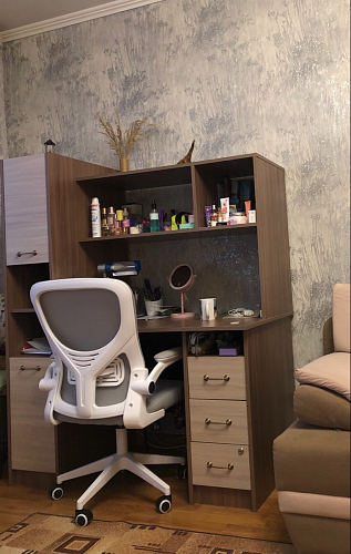 Компьютерное кресло Konfi dark gray / pink / white фото покупателя 272