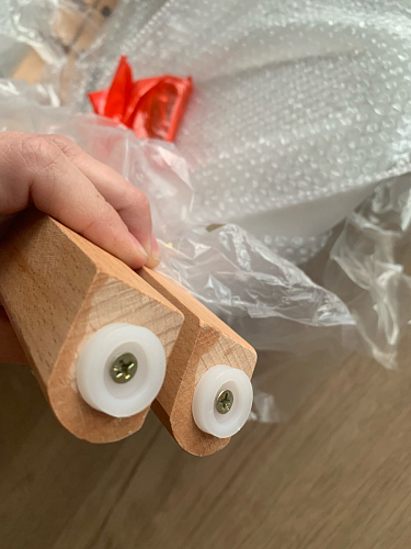 Стул Bonuss blue / wooden legs фото покупателя 97