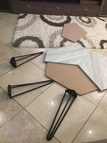 Журнальный стол Олдем дуб американский фото покупателя 1