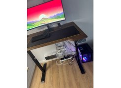 Компьютерный стол Маркос 140х80 зеленый / черный фото покупателя 53