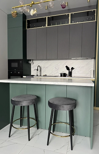 Барный стул Plato white fabric фото покупателя 23