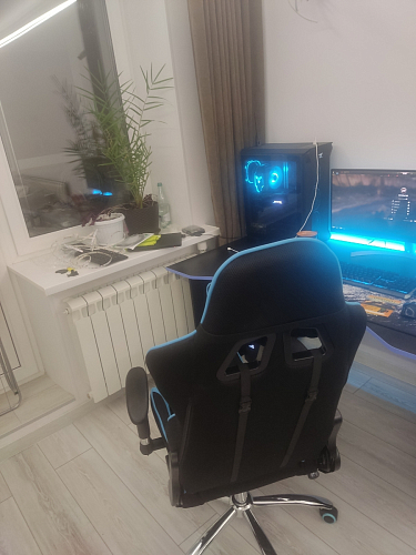 Компьютерное кресло Kano 1 light blue / black фото покупателя 97