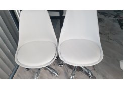 Компьютерное кресло Kolin с подушкой clear / white фото покупателя 507