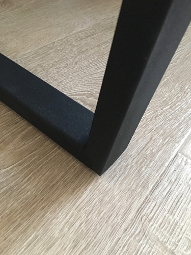 Деревянный стол Лота Лофт 140х80 черный матовый / бетон светлый фото покупателя 229