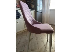 Стул на металлокаркасе Kora gray / black фото покупателя 6