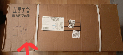 Компьютерное кресло Driver/Драйвер кожзам черный / ткань синий фото покупателя 135