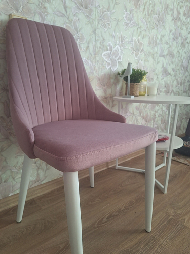 Стул на металлокаркасе Kora gray / black фото покупателя 342