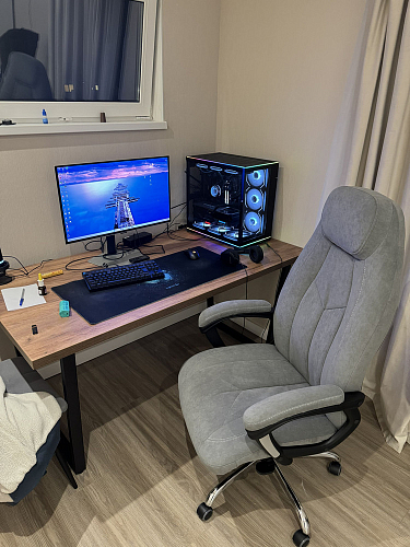 Компьютерное кресло Boss Lux бежевый / бежевый фото покупателя 6